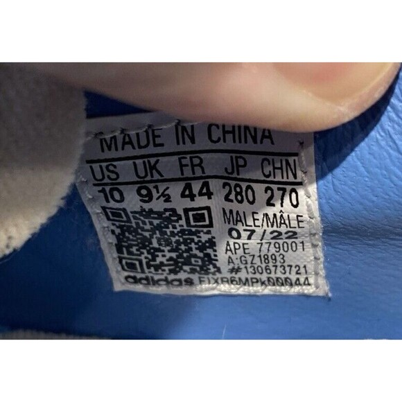 Adidas Forum 84 Low LG Size 10 ‘UNC’ Univ Blue/White Limited GZ1893 - Picture 8 of 8